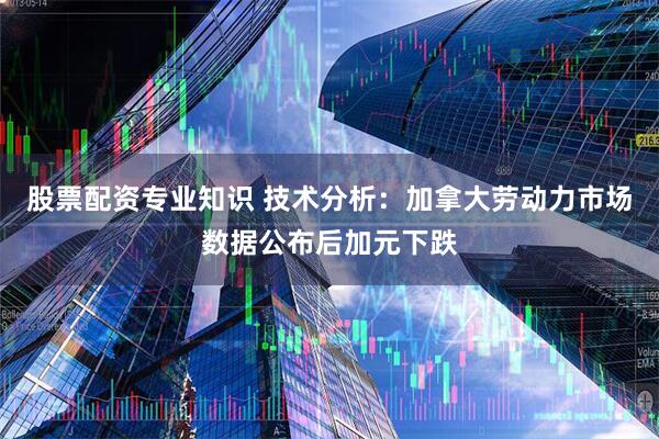 股票配资专业知识 技术分析：加拿大劳动力市场数据公布后加元下跌